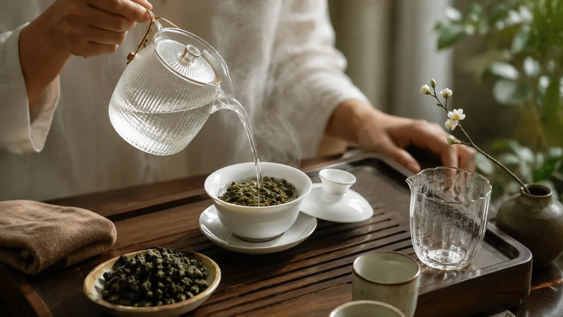 Oolong Tee Zubereitung: Ziehzeit, Temperatur und Mehrfachaufguss