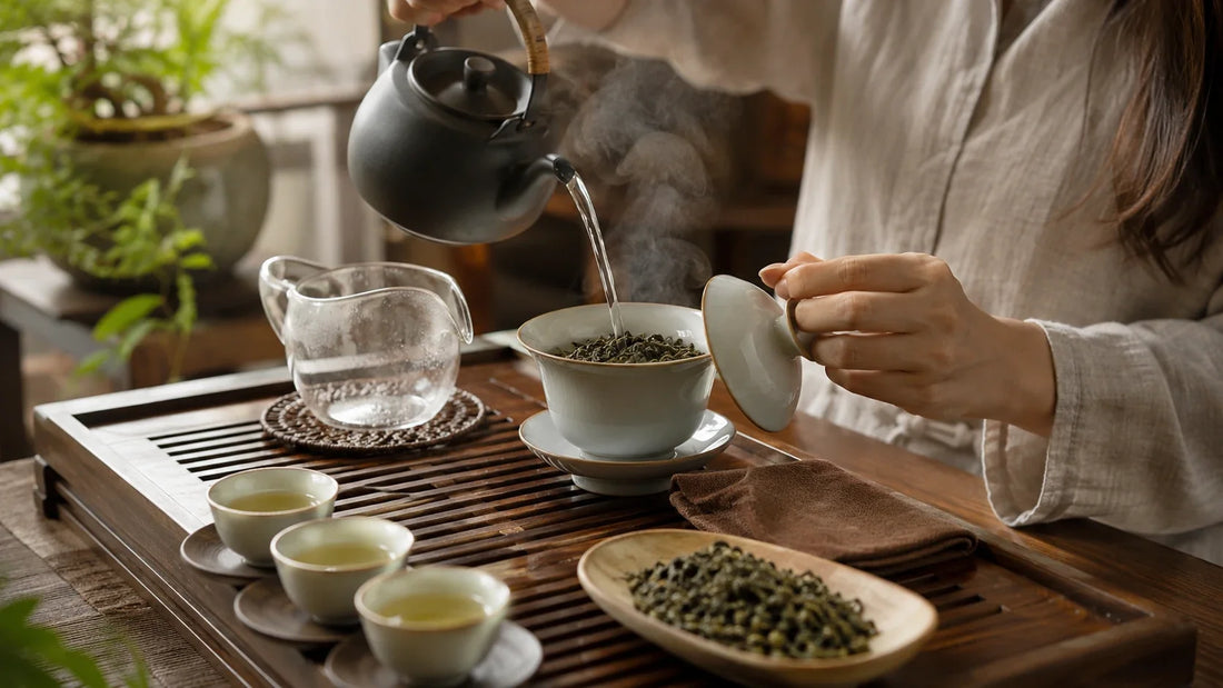 Wie schmeckt Oolong Tee? Von blumig bis röstig